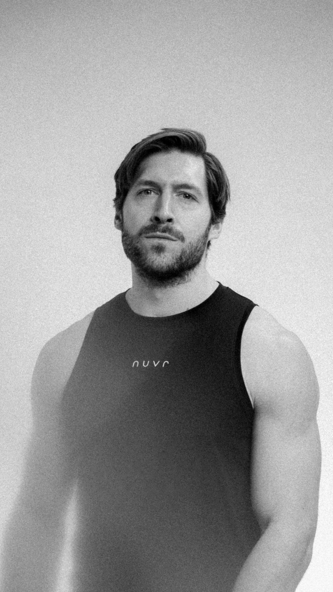 Witek Chłus, portret z serii nuvr athletes